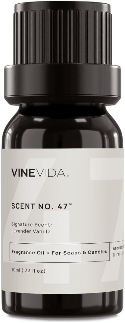 VINEVIDA Scent No.47-0.33oz Fragrance Oil for Candle & Soap Making - Natural, Made in USA
