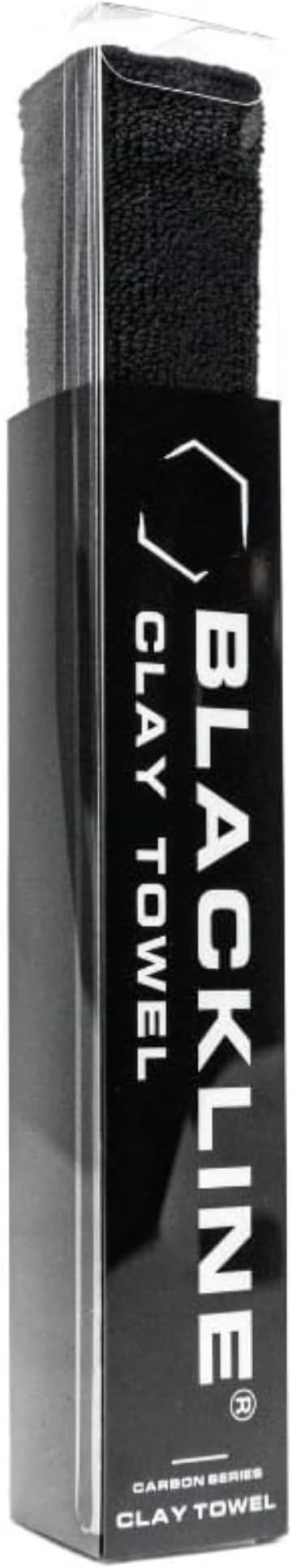 Blackline Clay Towel - Auto Detailing Clay Towel - Decontaminate Paint and Glass for Smoth Washing - 12" x 12"