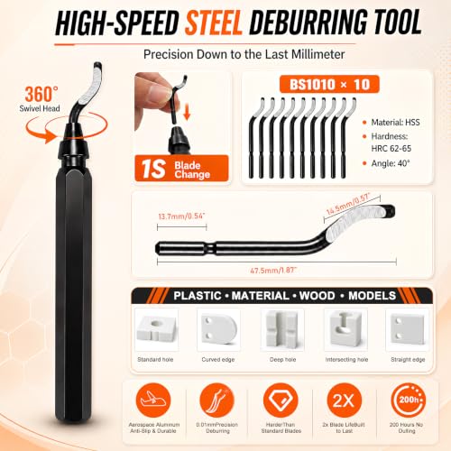 77 PCS 3D Printer Tool Kit with Storage Case,3D Printing | Home Repair - Image 4