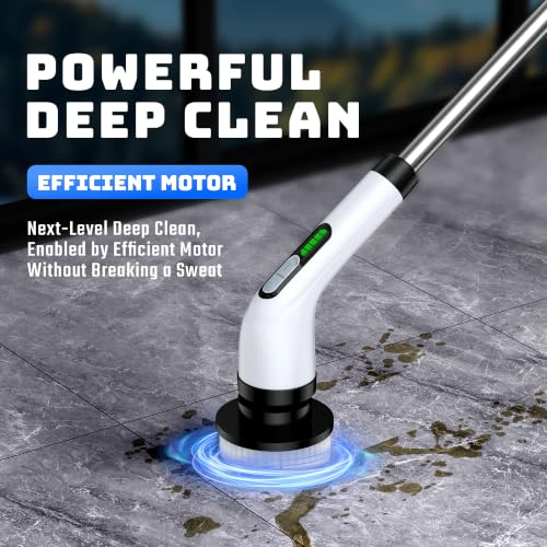 Electric Spin Scrubber for Bathroom: Shower Cleaner Brush - Image 6