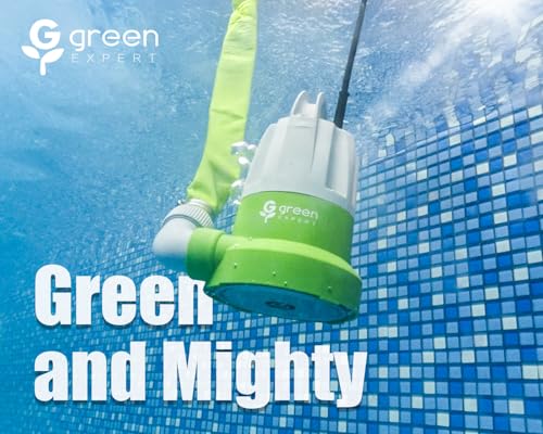 Green Expert 1/2 HP Submersible Utility Pump, 2500 GPH - Image 8