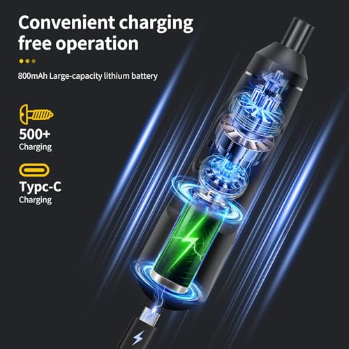 Mini Electric Screwdriver Set,3.7V 800 MAH USB-C | Hand Tools - Image 3