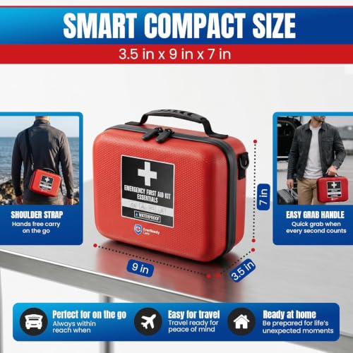 461 PCS | WaterProof First Aid Kit For Car, Home - Image 7