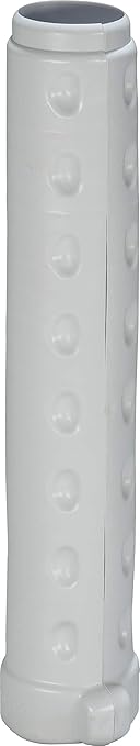 Truebro 82198 Lav Guard 2 100 Series Undersink Molded Vinyl Adjustable Center/End Outlet Waste 2 Basket Strainer Covers, 107 E-Z, China White