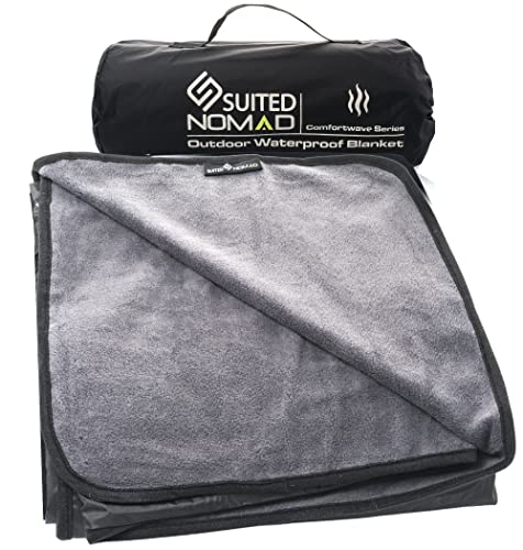 Extra Large Waterproof Windproof Outdoor Stadium Fleece Blanket - Image 2