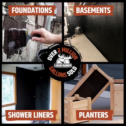 Liquid Rubber Foundation Sealant Basement Waterproof Sealer - Image 5