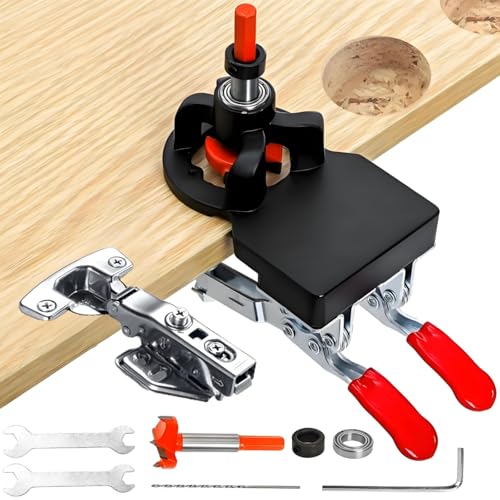 35 mm Concealed Hinge Jig with Quick Clamp | Hand Tools - Image 2