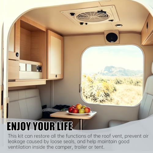 NEBOO K1140-09 RV Vent Handle, Manual Lift Knob Kit - Image 7