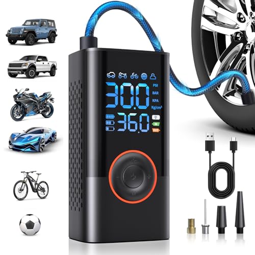 Tire Inflator Portable Air Compressor Portable Cordless - Image 2