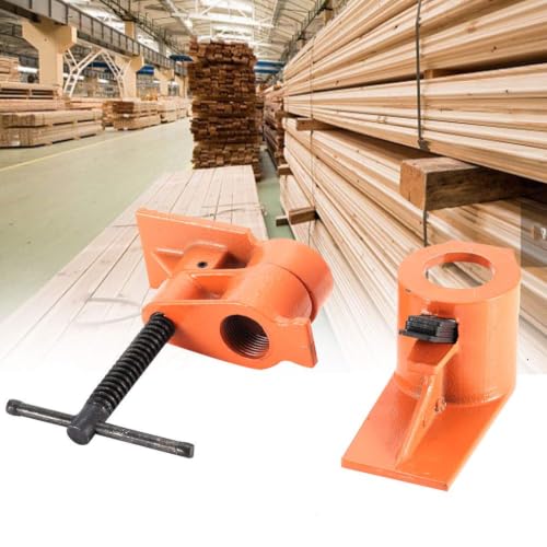 Heavy Duty 1 inch Pipe Clamp, Jaws Vise Fixture Set | Hand Tools - Image 5
