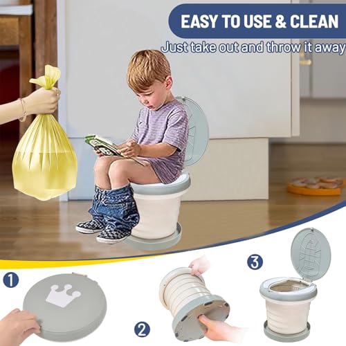 SunnySmile,Travel Potty,Car Potty for Toddler,Portable - Image 6