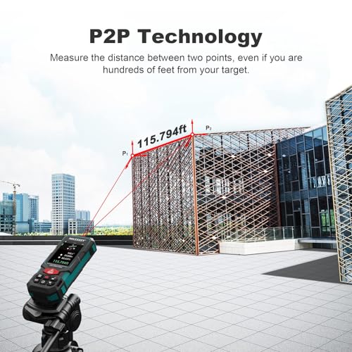 MILESEEY S7 Outdoor Laser Measure with Viewfinder Camera - Image 4
