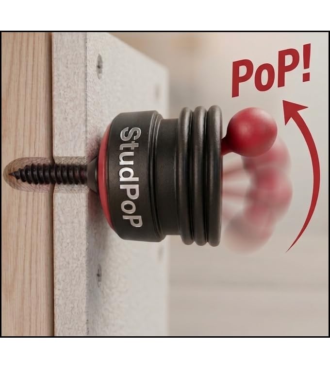 Original StudPoP Moving Magnet Stud Finder, for Any Construction - Image 3