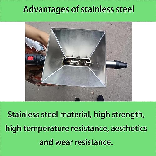 Mortar Grout Gun Cement Caulk Stainless Steel（Without - Image 4