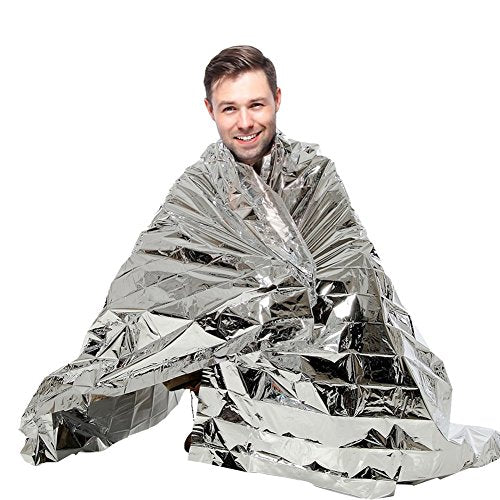 Emergency Mylar Blankets - 84" X 52"(4 Pack) - Image 8
