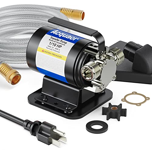 Utility Water Transfer Pump 1/10 HP Portable Electric - Image 2