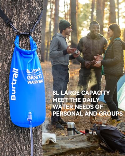 8L Camping Water Filtration System, Protable Gravity Water - Image 6
