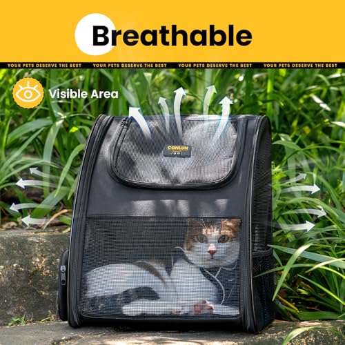 Conlun Cat Backpack Carrier for Small Dogs and Cats Fit Up - Image 7