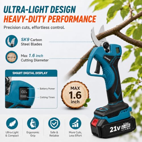 Cordless 4-in-1 Pole Tool, Tree Trimming Tool | Tools & Home Repair - Image 6