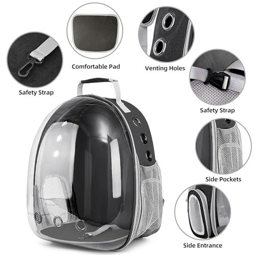 Pet Backpack Carrier,Bubble Backpack Cat Carrier - Image 5