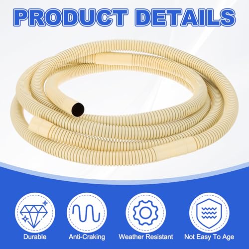 PATIKIL 13Ft Air Conditioner Drain Hose Kit Universal AC Drain - Image 5