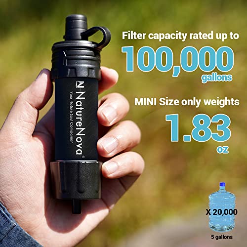 Mini Water Filter NatureNova Portable Emergency Water - Image 5
