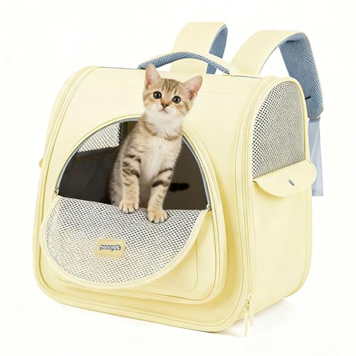 Cat Carrier Backpack,Large Space Animal Carrier Backpacks - Image 2