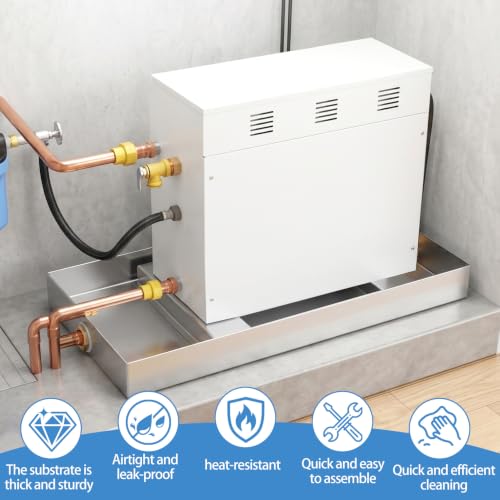 Steam Generator Drain Pan 21 x 10 x 2 Built in Generator - Image 7