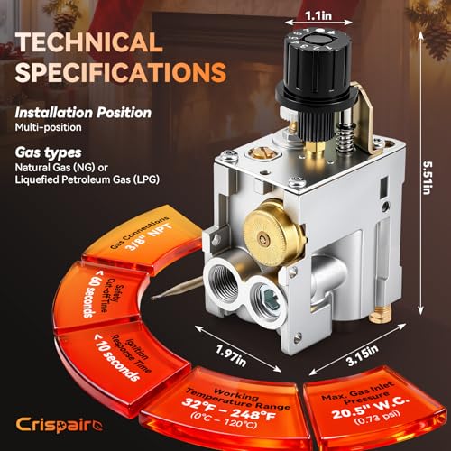 098237-08 Gas Control Valve Replacement for SIT 630 Eurosit 630 – - Image 3