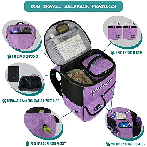 PetAmi Dog Travel Backpack 27L Airline Approved Pet - Image 4