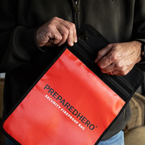 Prepared Hero Fireproof Document Bag, Fire Resistant Safe - Image 4