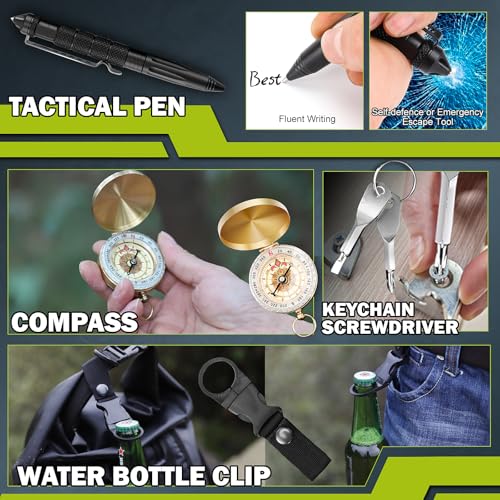 260Pcs Emergency Survival Kit, Full First Aid Supplies - Image 6