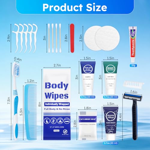 Hygiene Kits for Homeless Care Package Bulk Travel Size - Image 3