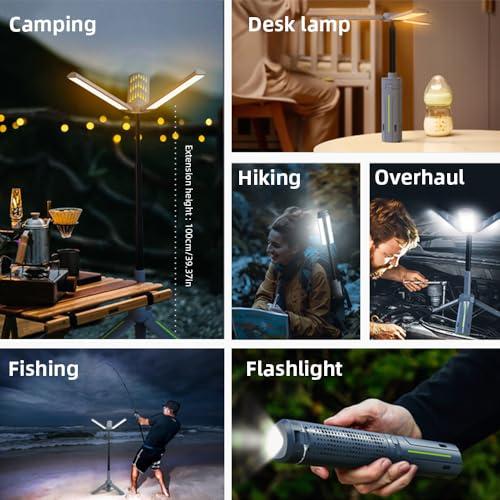 Rechargeable 8000mAh Camping and Work Light | Travel Essentials - Image 3