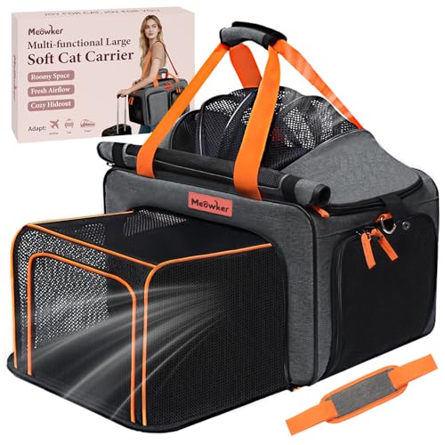 Soft Sided Cat Pet Dog Carrier, Large Airline Approved Travel Bag - Image 2