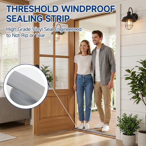 2 Pcs 36 Inch Vinyl Replacement Door Draft Stopper | Home Repair - Image 4