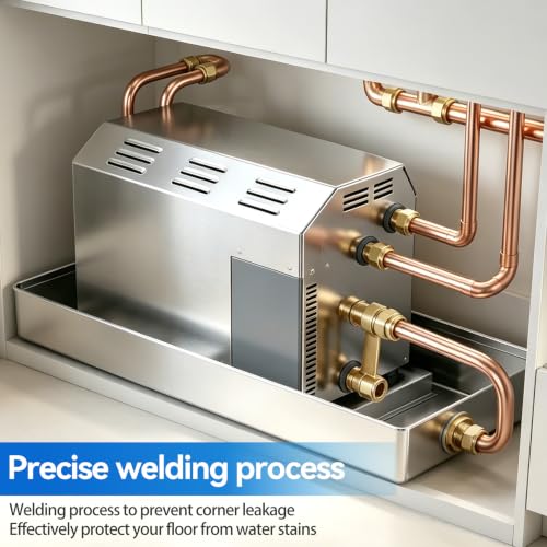 Steam Generator Drain Pan 21 x 10 x 2 Built in Generator - Image 5