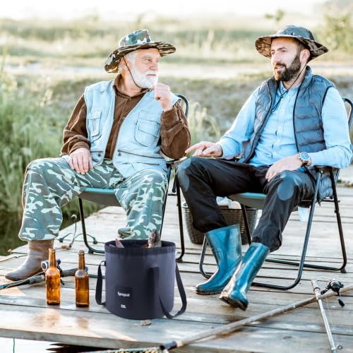 Collapsible Bucket with Handle 20L, Waterproof - Image 7
