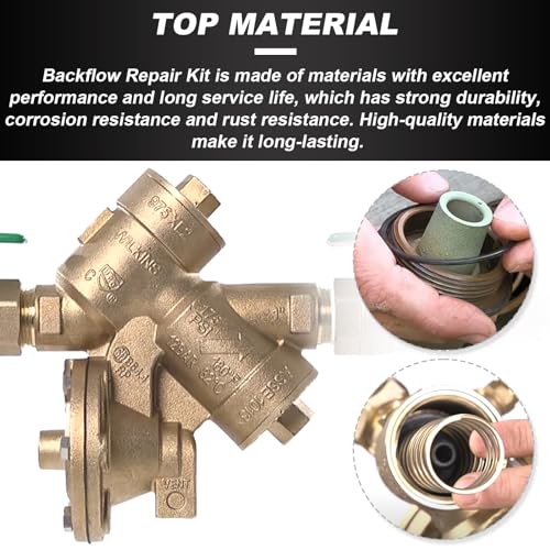 3/4-1" Backflow Preventer Repair Kit Fits for Wilkins Zurn - Image 6