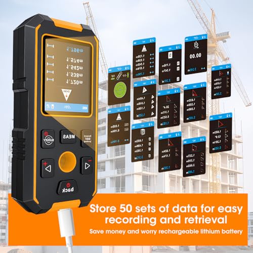Stud Finder Wall Scanner, 5-in-1 Wall Detector with Laser Measure - Image 7