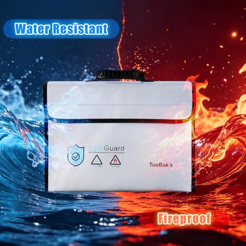 Fireproof Document Bag - Large (17" x 12" x 5.7") Fireproof - Image 7