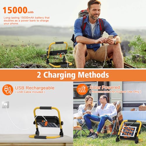 ERAY Rechargeable Work Light with Remote Control | Travel Essentials - Image 4