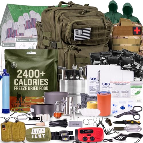 Bug Out Bag Backpack Survival Kit, Prepper Emergency - Image 2