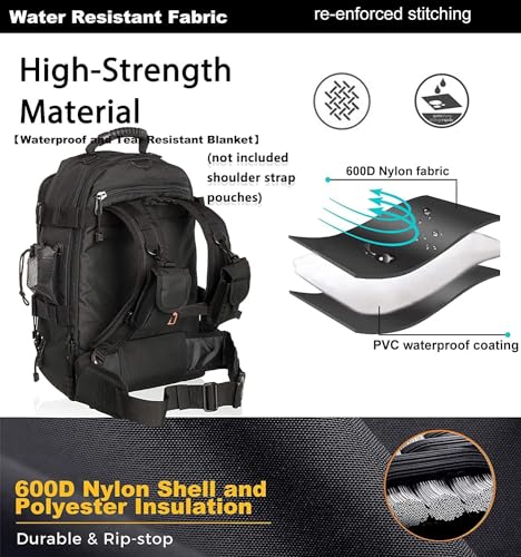 Expandable 40-64L Military Tactical Backpack 3 Day Bag - Image 5