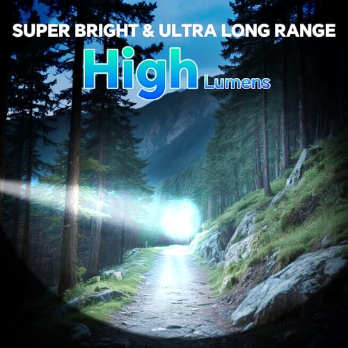 Rechargeable Flashlights Super Bright LED Flash Light 2 Pack - Image 7