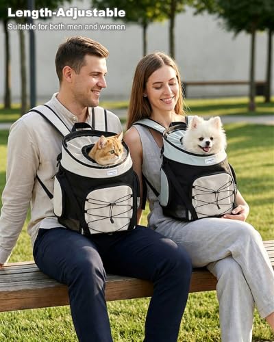 Pet Dog Carrier Backpack,Ventilated Mesh | Pet Essentials - Image 4