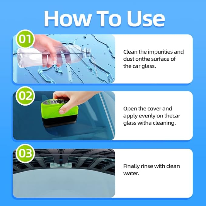 Easywave Clear Vision Glass Cleaner: 2026 New Automotive Glass Oil Film Cleaner for Car Windshield Cleaning Tool with Extra Cleaner, Universal Anti-Rain Fog Cleaning Glass Brush (2)