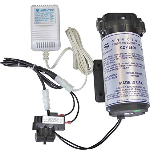 Aquatec 6800 Booster Pump Kit for up to 100 GPD Home RO Reverse - Image 2