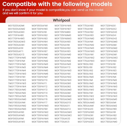[2026 NEW UPGRADED] W11032770 W10440715 Dishwasher - Image 7