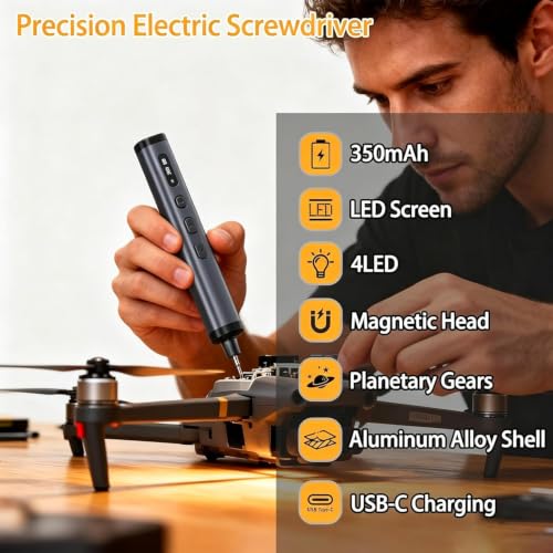 Electric Screwdriver Set, 78 in 1 Cordless Screwdriver - Image 3